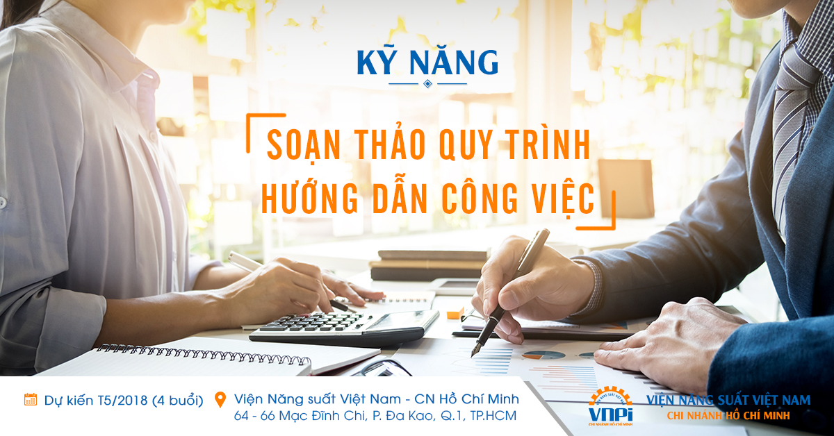 VNPI - Hồ Chí Minh - Kỹ năng soạn thảo quy trình